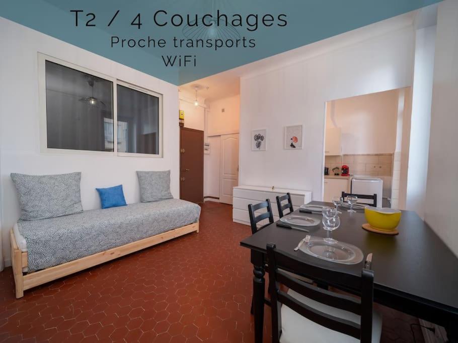 Appartement Tout Equipe 4 Couchages Belle De Mai Марсель Экстерьер фото